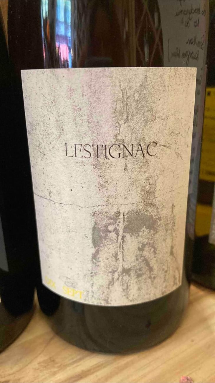 Blanc Dix Sept - Château Lestignac - Camille & Mathias Marquet -2017