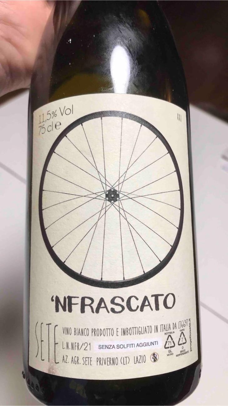 ‘Nfrascato - Sete - Vini Naturali - Emiliano Giorgi, Arcangelo Galuppi, Martina D’Alessio 