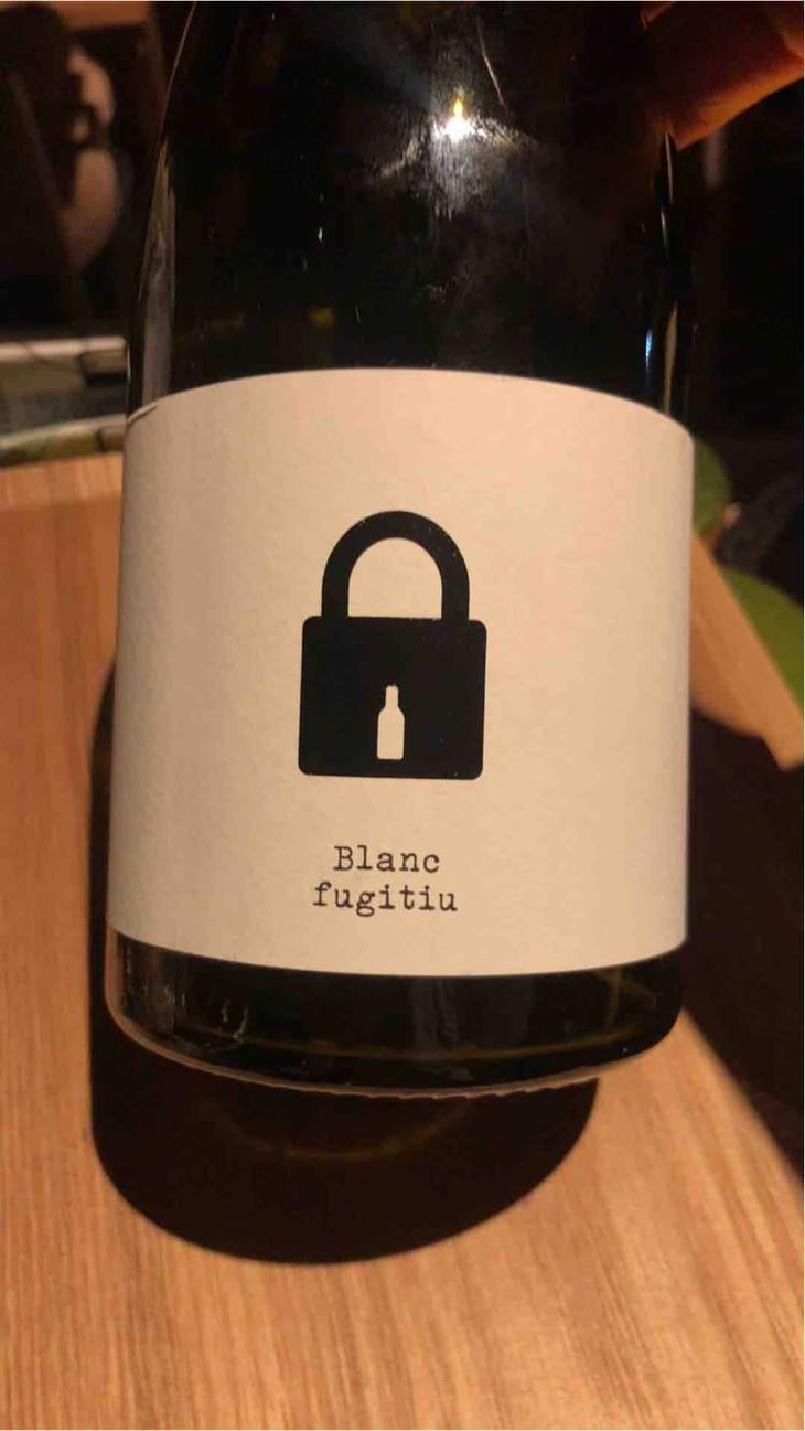 Blanc Fugitu - Bodega Clandestina - Ferran Lacruz 