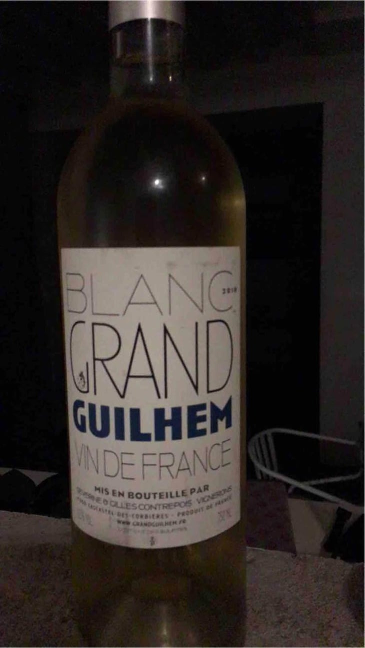 Blanc Grand Guilhem - Domaine Grand Guilhem - Séverine et Gilles Contrepois 