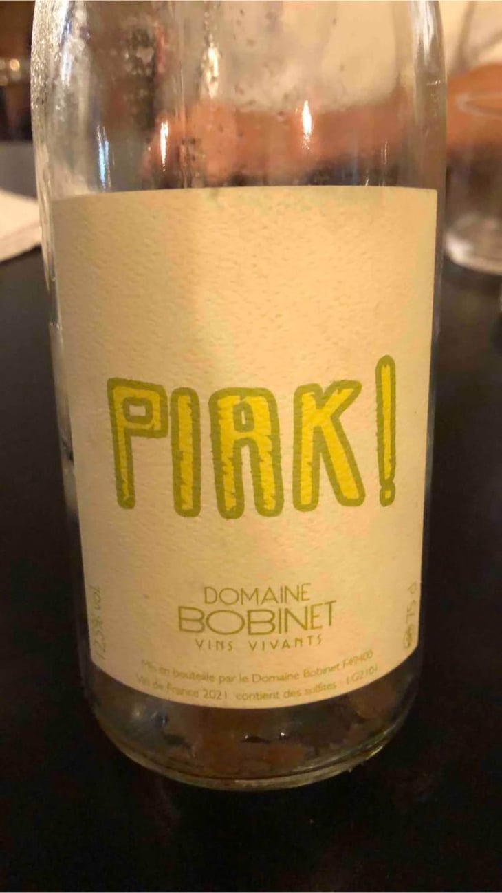 Piak blanc - Domaine Calvez-Bobinet - Sébastien Bobinet & Emeline Calvez -2025