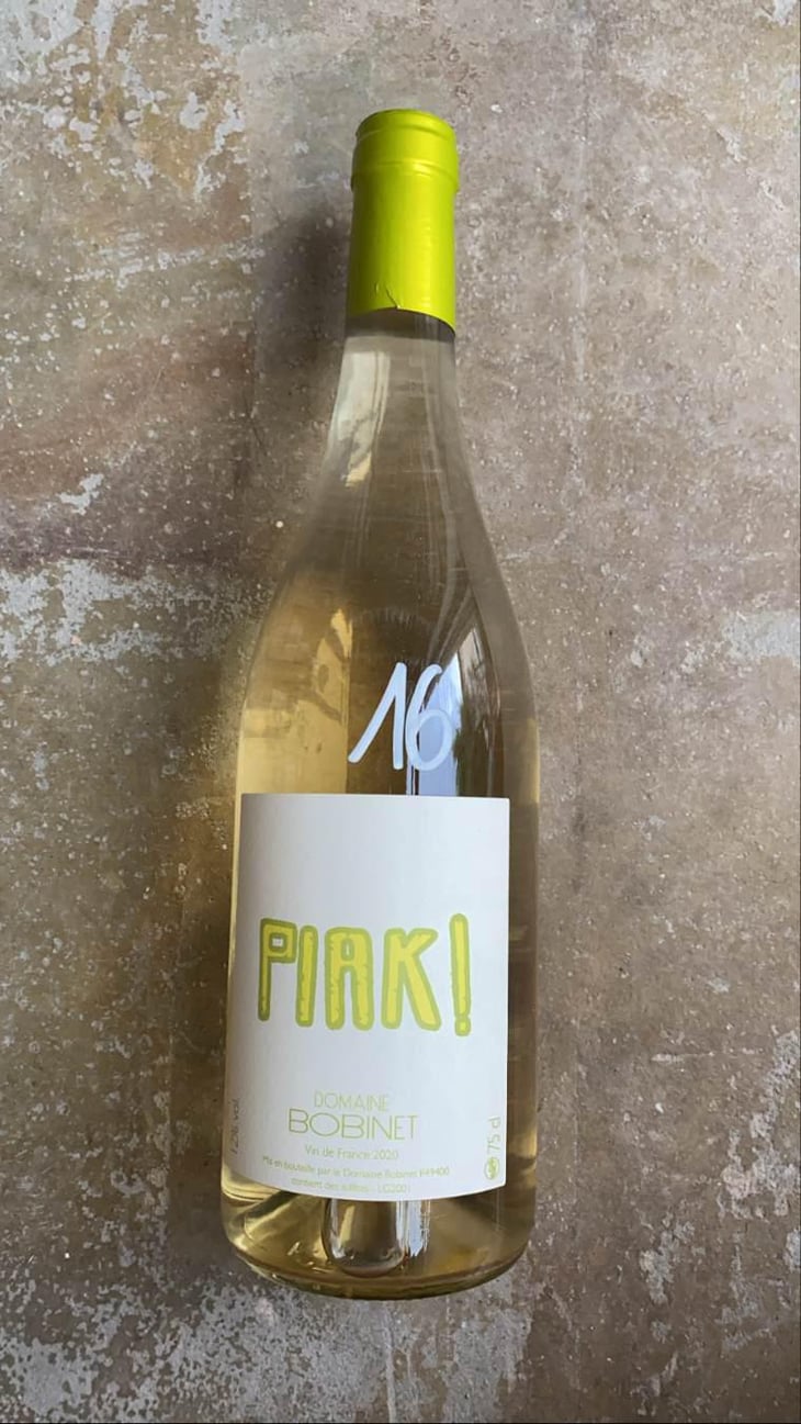 Piak blanc - Domaine Calvez-Bobinet - Sébastien Bobinet & Emeline Calvez -2025