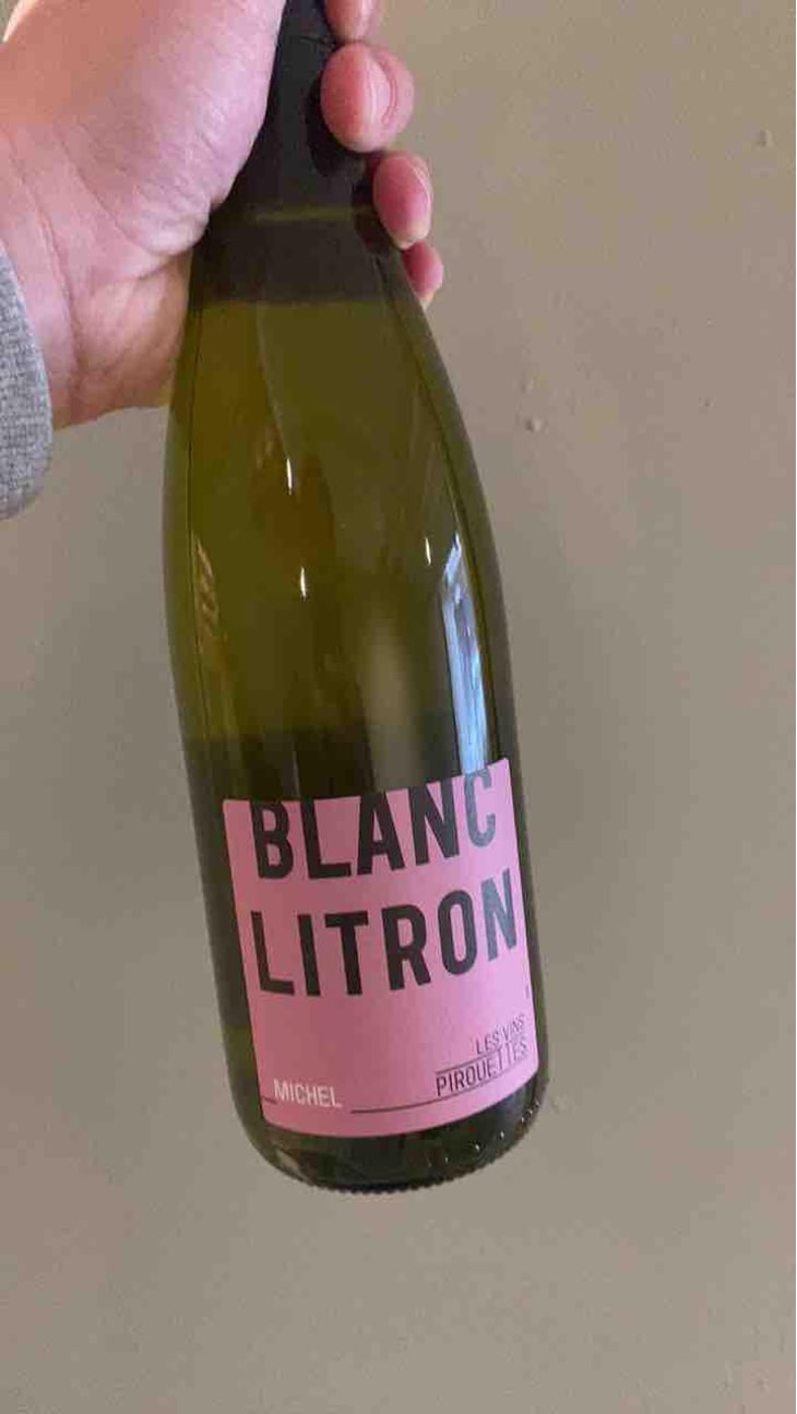 Blanc Litron de Michel - Les Vins Pirouettes - Pierre Sanchez, Rémi Ségura & Xavier Couturier 