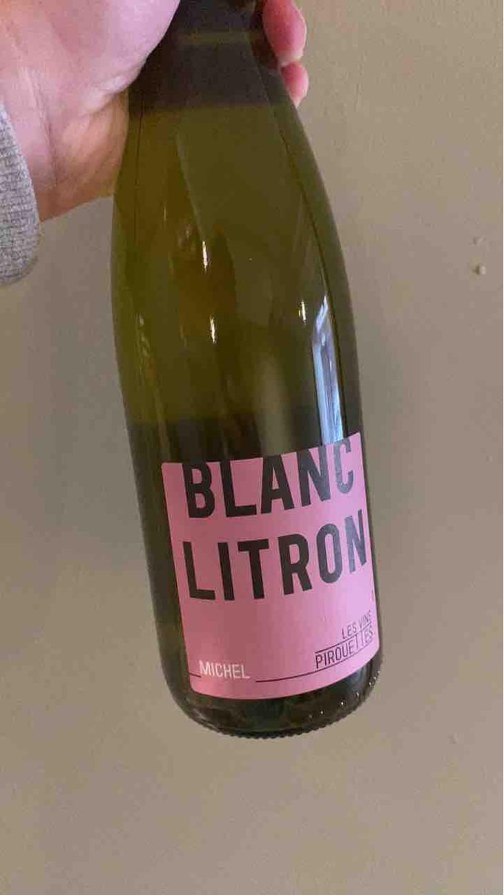 Blanc Litron de Michel - Les Vins Pirouettes - Pierre Sanchez, Rémi Ségura & Xavier Couturier 