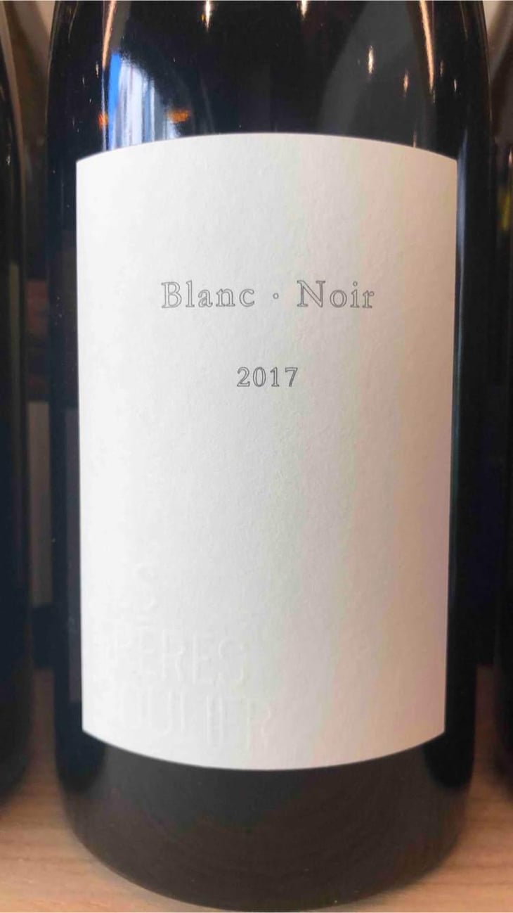Blanc - Noir 2020 - Les Frères Soulier - Guillaume & Charles Soulier 