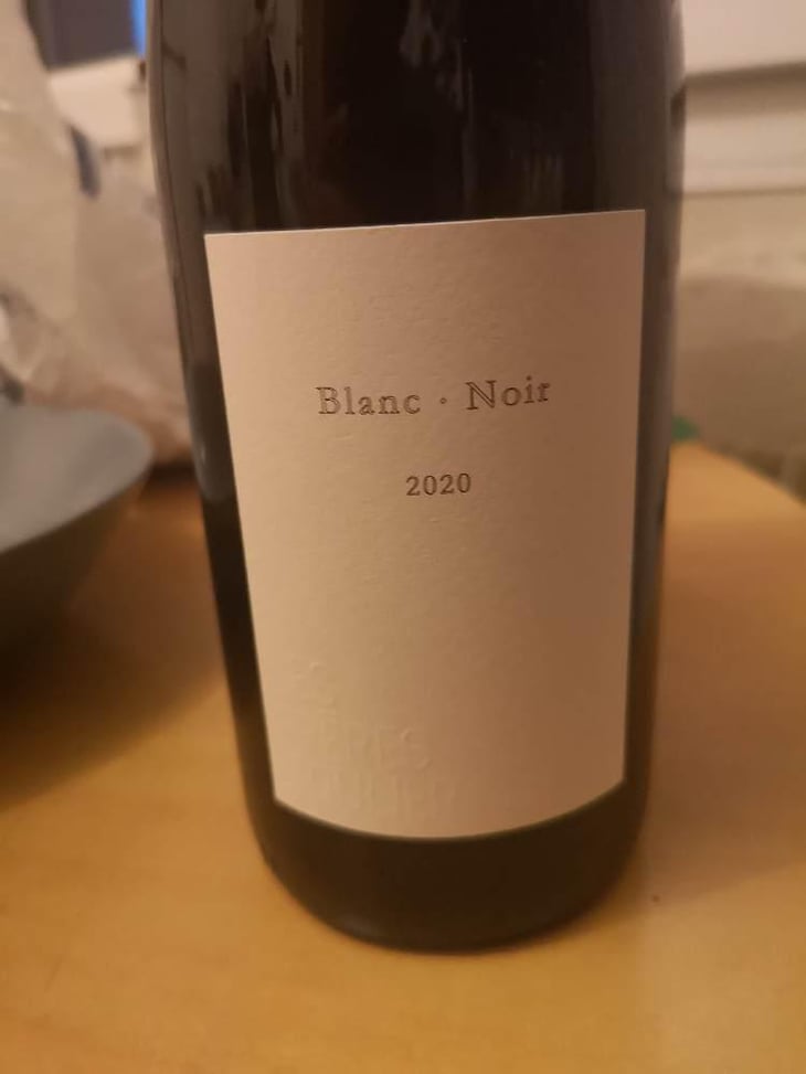 Blanc - Noir 2020 - Les Frères Soulier - Guillaume & Charles Soulier 
