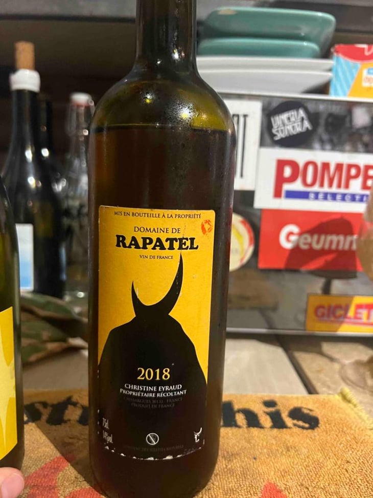 Blanc 2018 - Domaine de Rapatel - Gérard Eyraud -2018