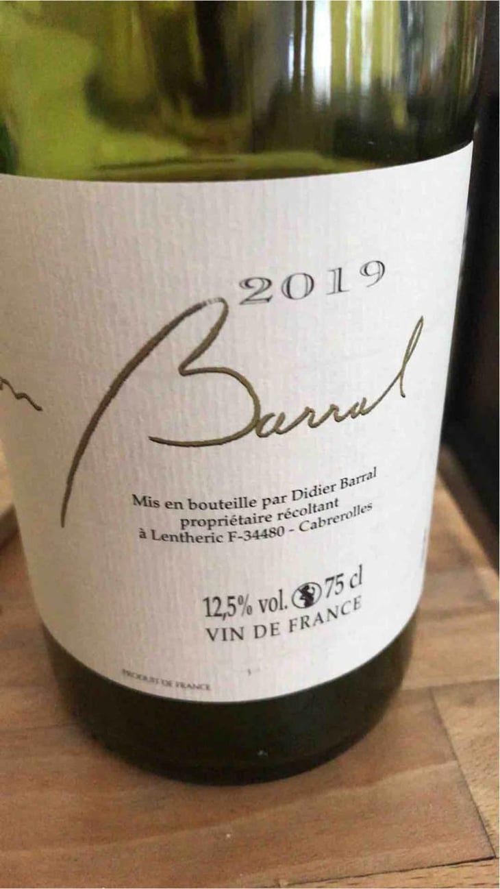 Blanc - Domaine Léon Barral - Didier Barral 