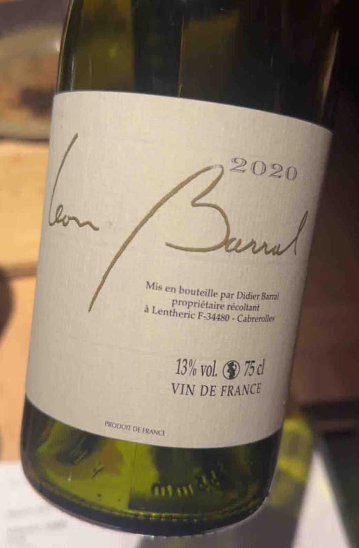 Blanc - Domaine Léon Barral - Didier Barral 