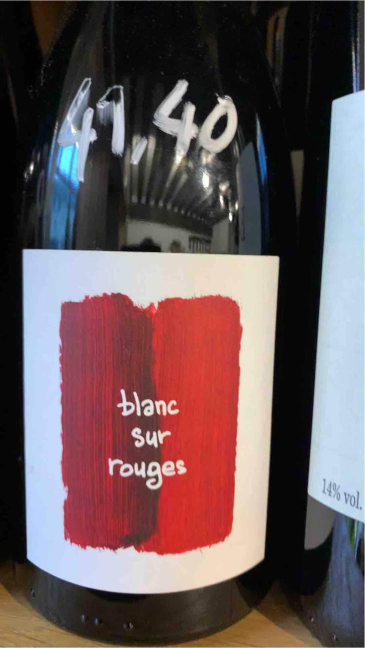 Blanc sur Rouges ( X Lapalu & Belluard) - Domaine du Coulet - Matthieu Barret -2019