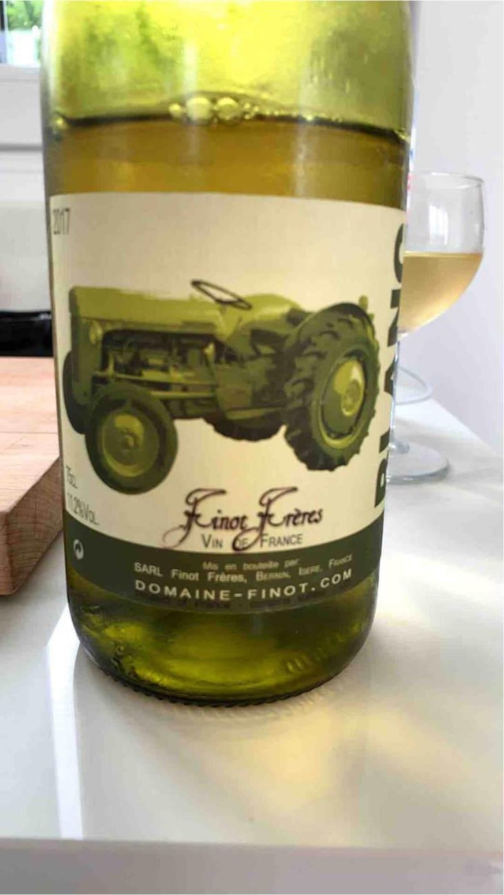 Tracteur Blanc - Domaine Finot - Thomas Finot 