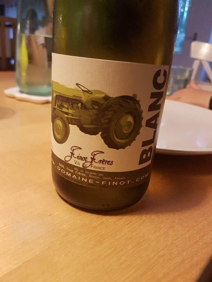 Tracteur Blanc - Domaine Finot - Thomas Finot 