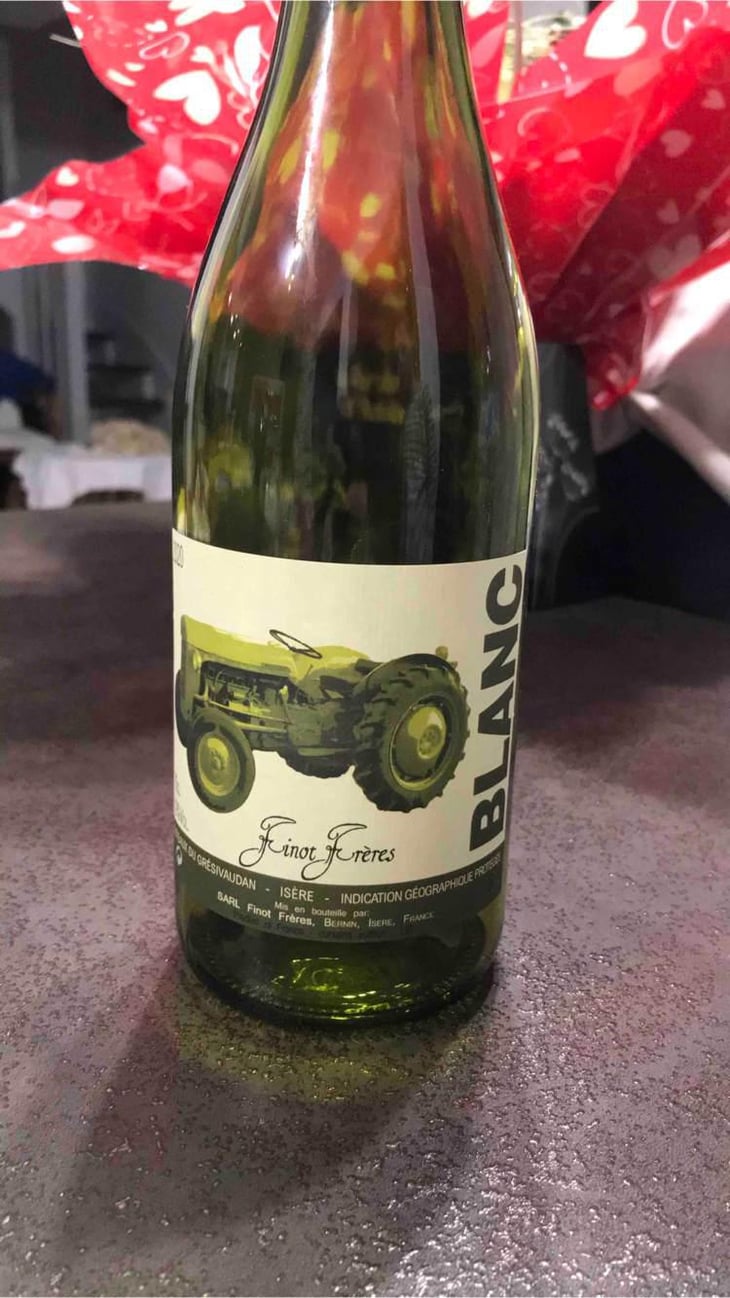 Tracteur Blanc - Domaine Finot - Thomas Finot 