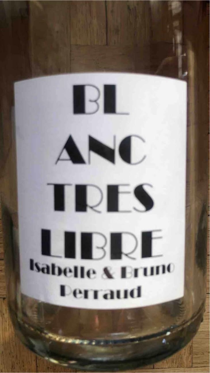 Blanc Très Libre - Côtes de la Molière - Isabelle & Bruno Perraud 
