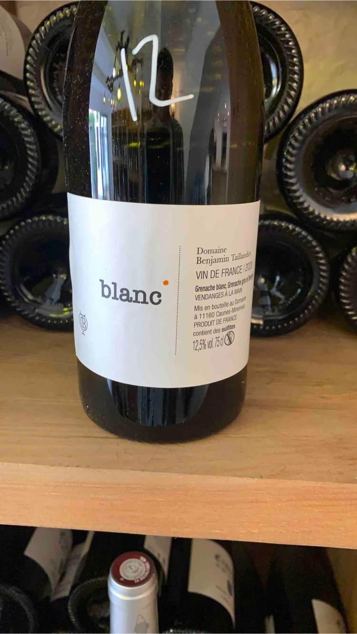 Blanc - Domaine Benjamin Taillandier - Benjamin Taillandier 