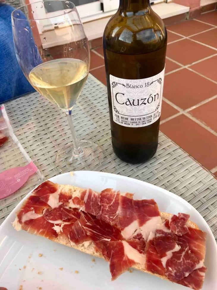 Blanco - Bodega Cauzon - Ramón Saavedra 