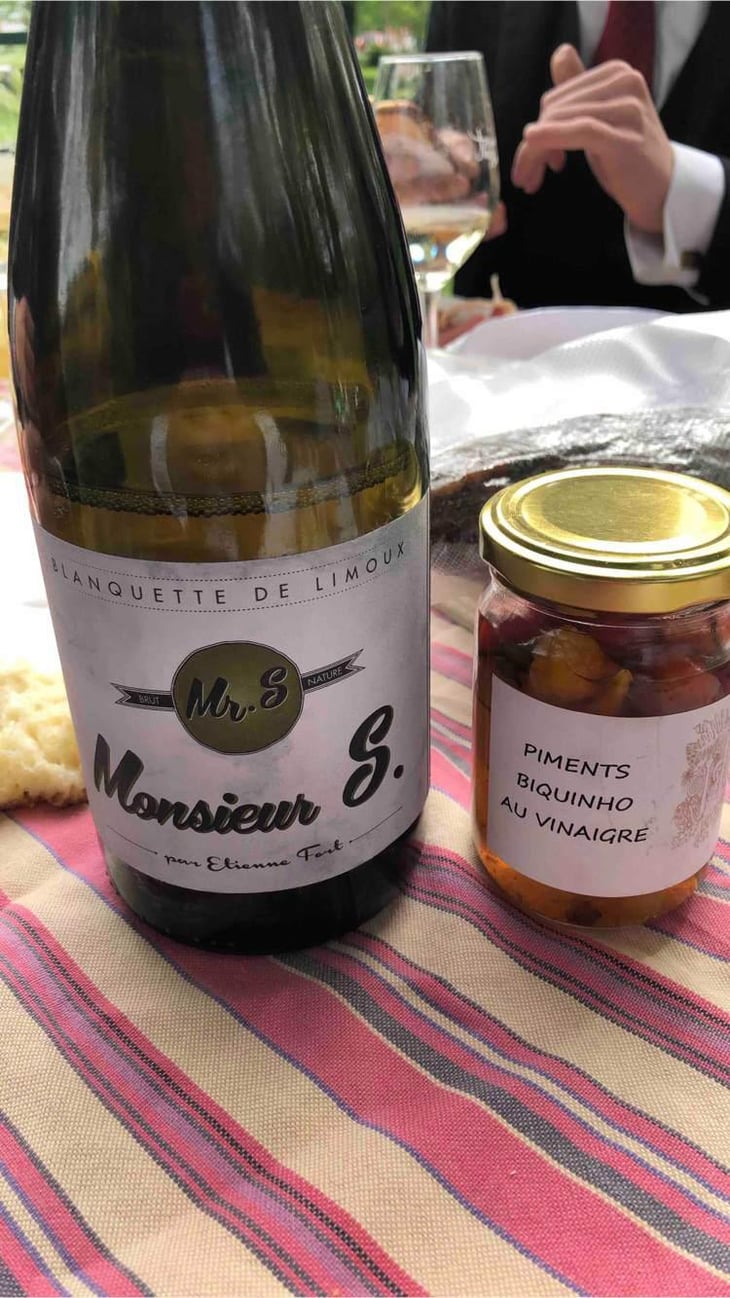 Blanquette de Limoux - Château Saint Salvadou - Etienne Fort: Monsieur S -2018