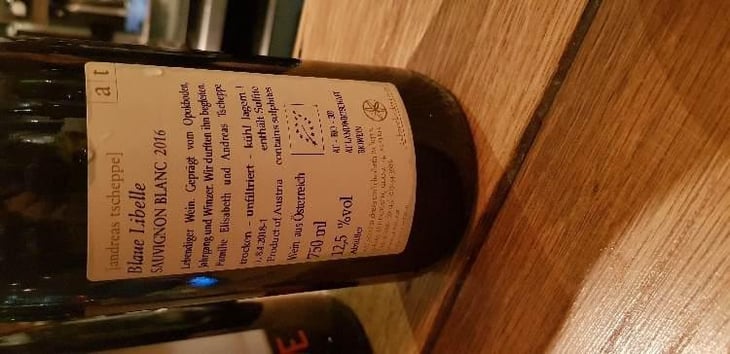 Blaue Libelle - Sauvignon Blanc - Weingut Andreas & Elisabeth Tscheppe - Andreas & Elisabeth Tscheppe 