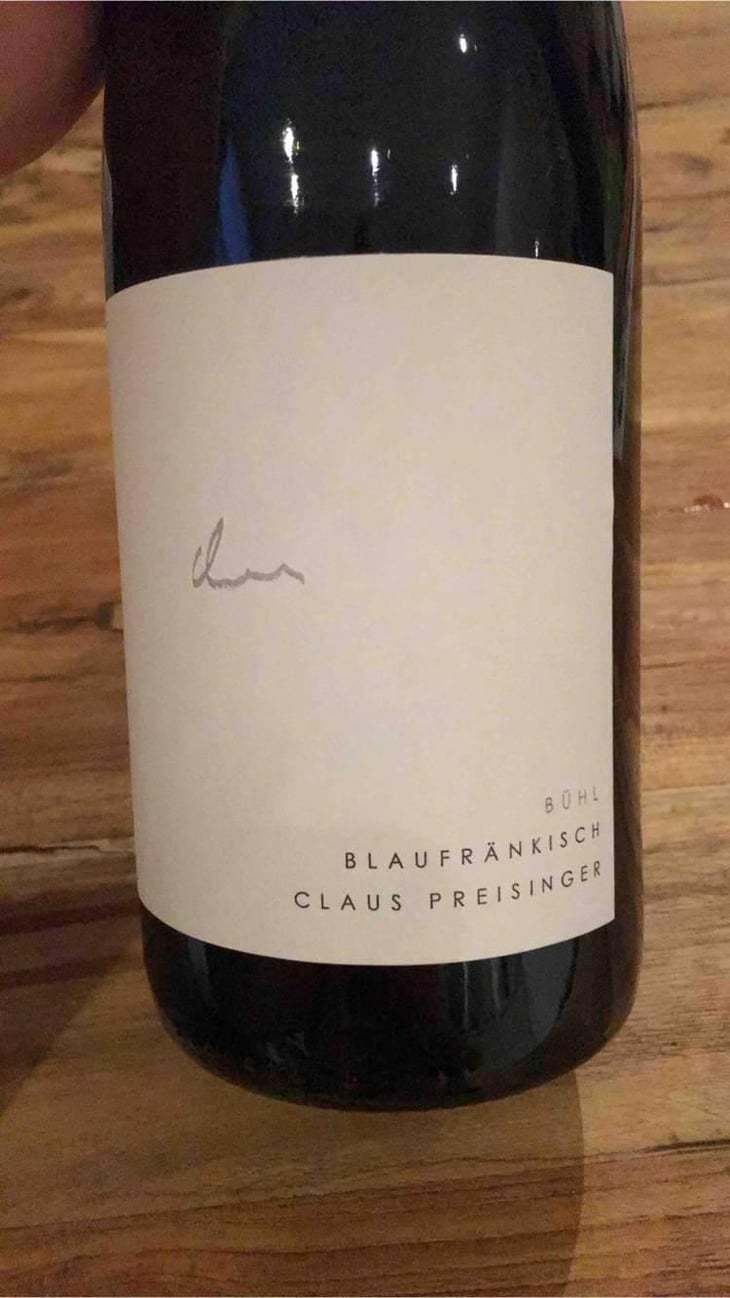 Blaufränkisch Bühl - Weingut Claus Preisinger - Claus Preisinger 
