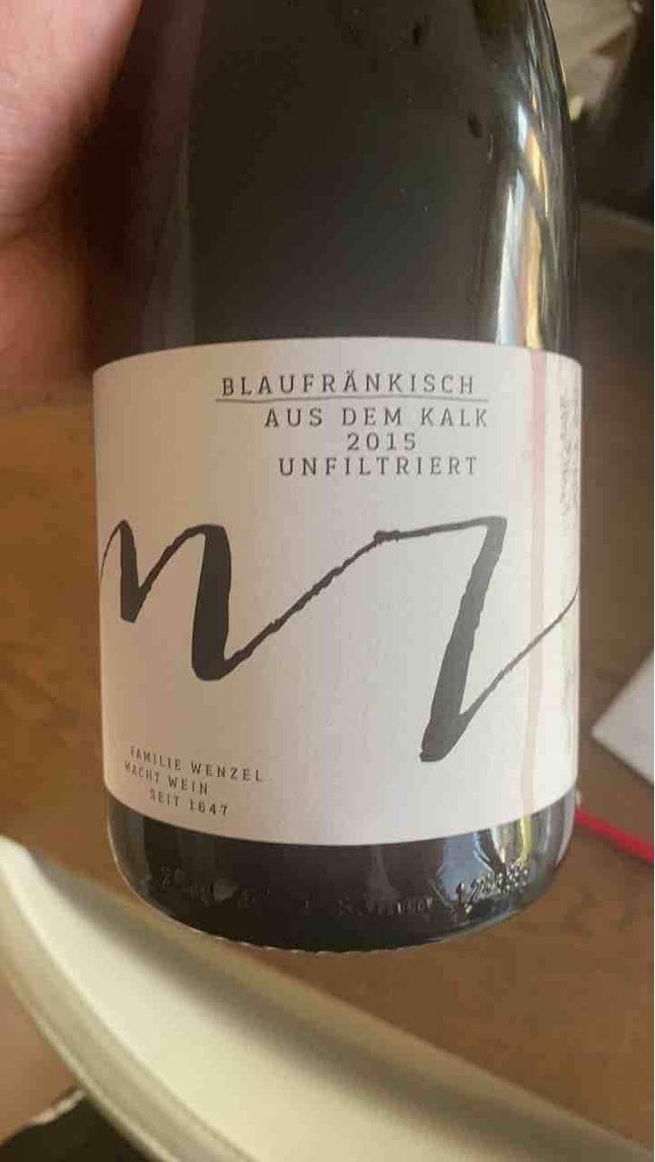 Blaufränkisch Aus Dem Kalk - Weinbau Michael Wenzel - Michael Wenzel 