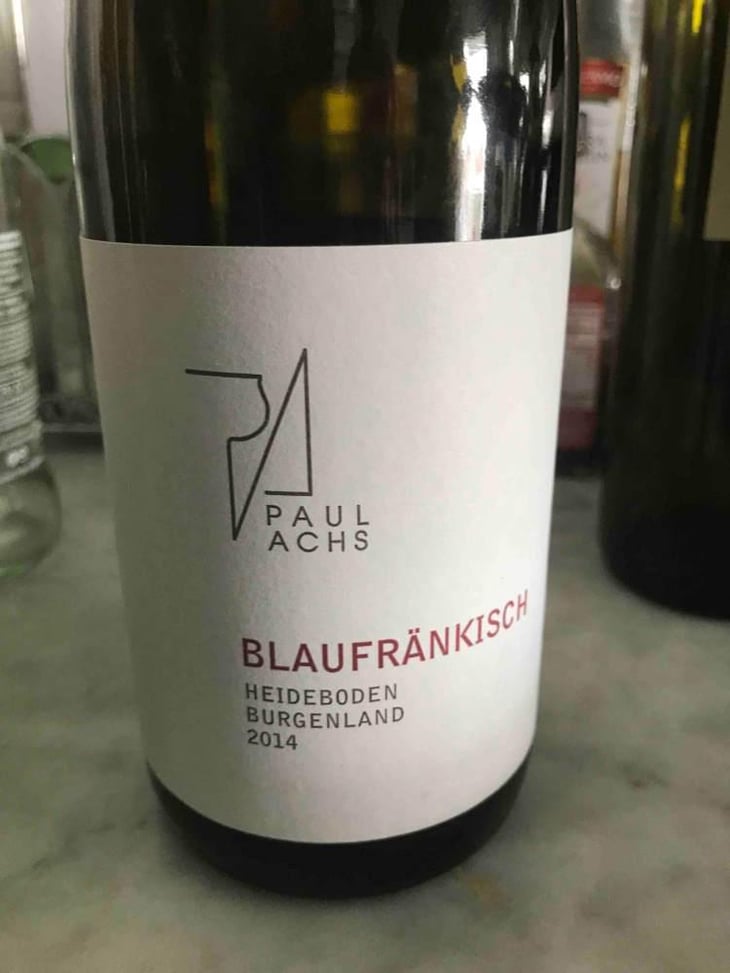 Blaufränkisch Heideboden - Weingut Paul Achs - Paul Achs 