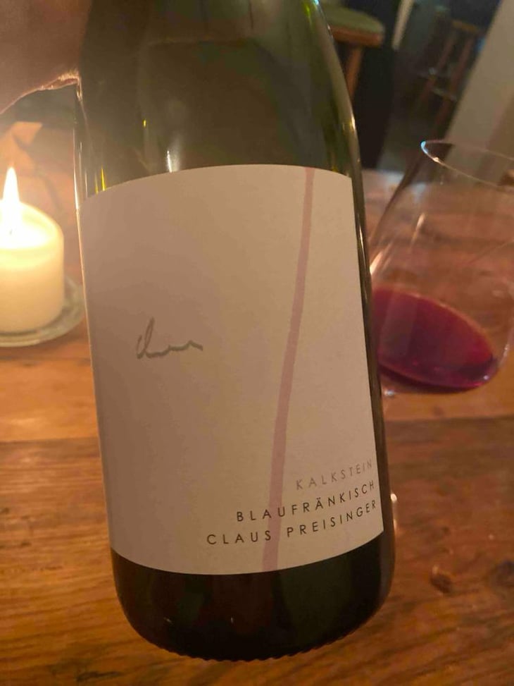 Blaufränkisch Kalkstein - Weingut Claus Preisinger - Claus Preisinger 