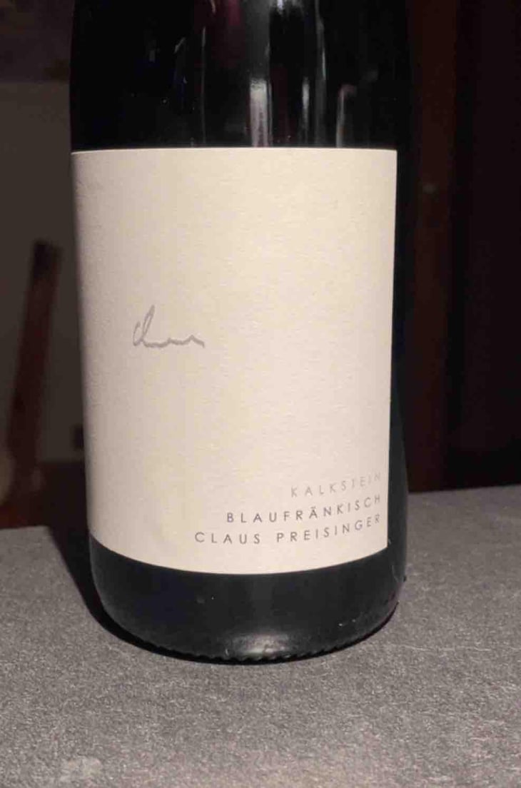 Blaufränkisch Kalkstein - Weingut Claus Preisinger - Claus Preisinger 