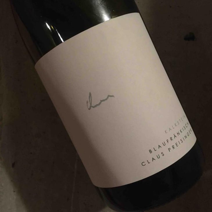 Blaufränkisch Kalkstein - Weingut Claus Preisinger - Claus Preisinger 