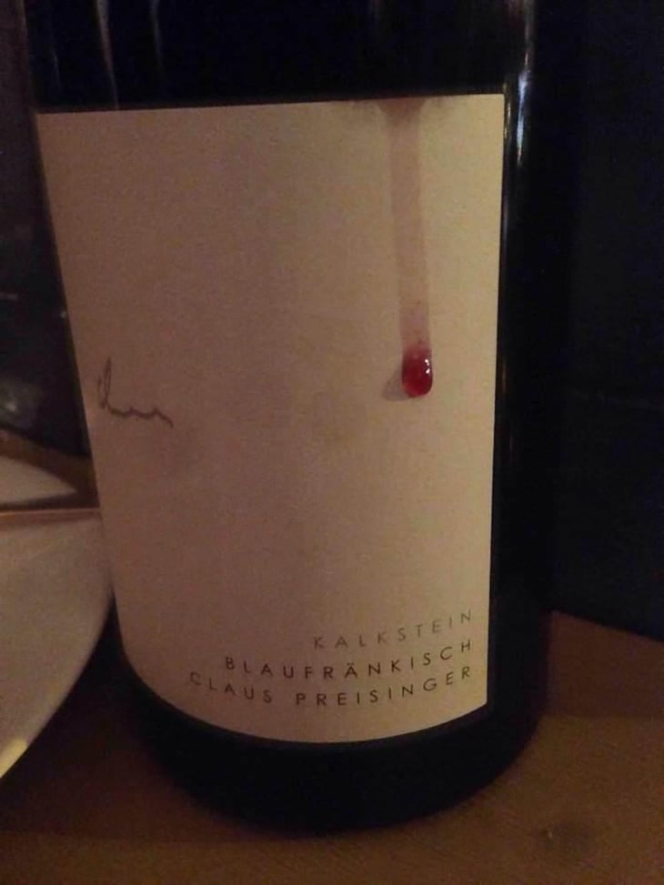 Blaufränkisch Kalkstein - Weingut Claus Preisinger - Claus Preisinger 