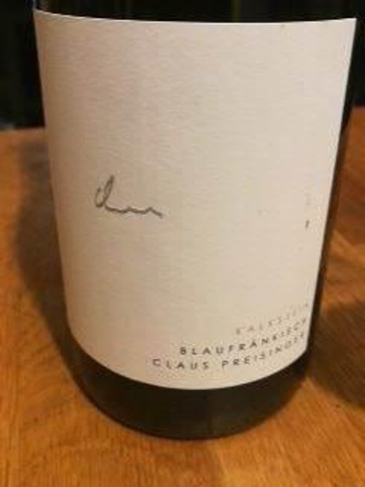 Blaufränkisch Kalkstein - Weingut Claus Preisinger - Claus Preisinger 