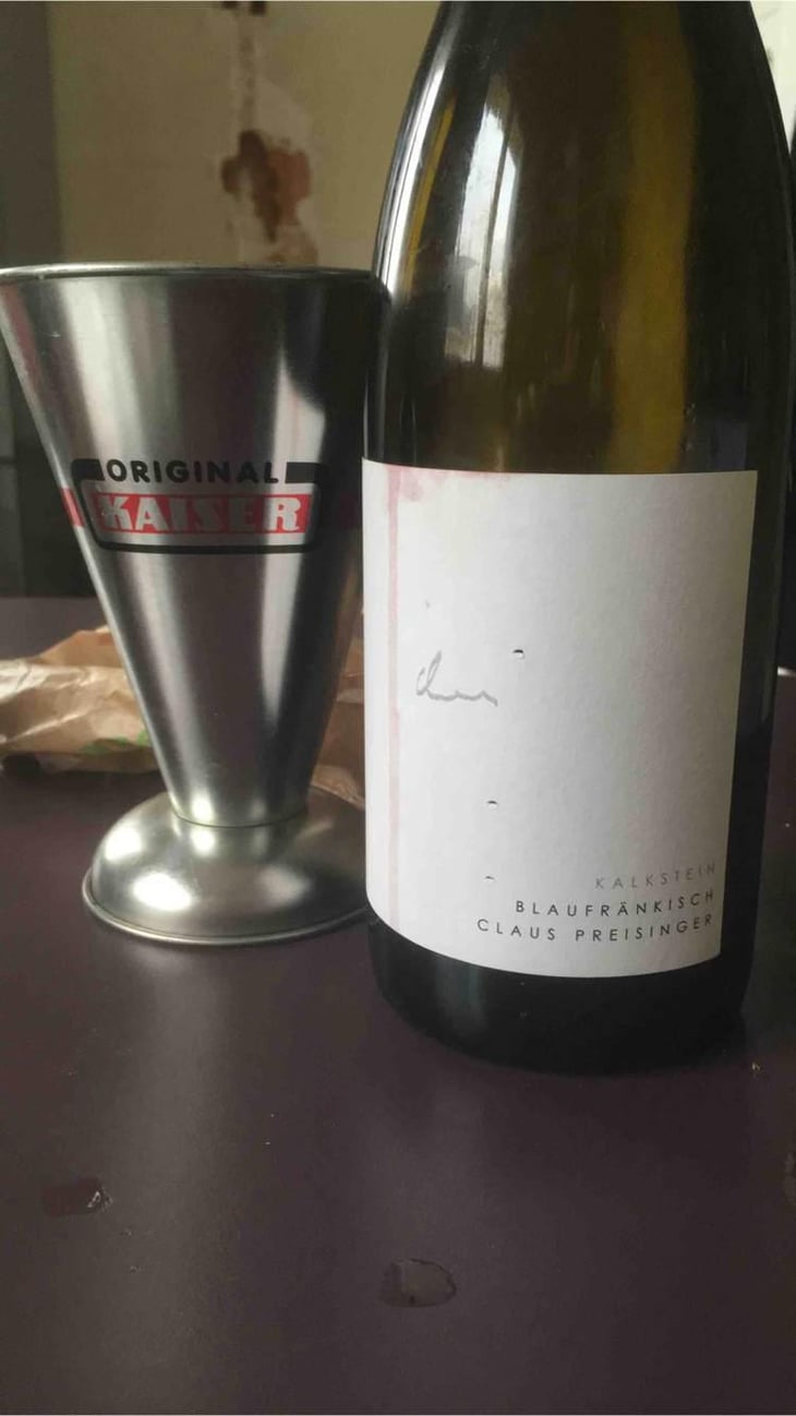 Blaufränkisch Kalkstein - Weingut Claus Preisinger - Claus Preisinger 