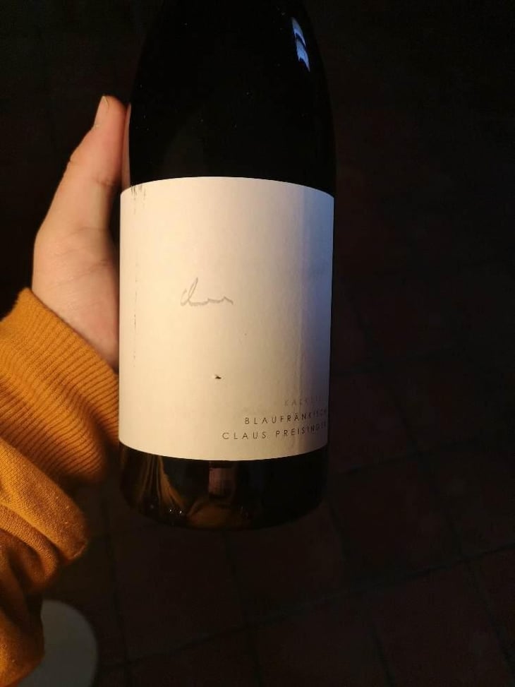 Blaufränkisch Kalkstein - Weingut Claus Preisinger - Claus Preisinger 