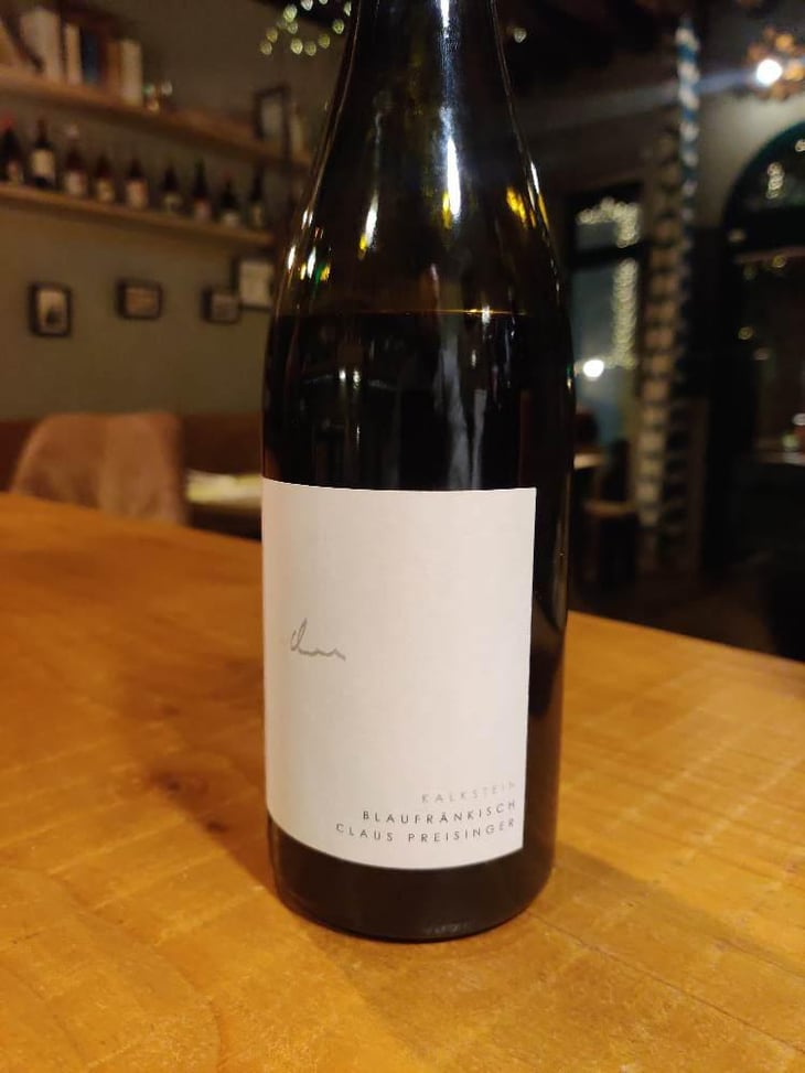 Blaufränkisch Kalkstein - Weingut Claus Preisinger - Claus Preisinger 