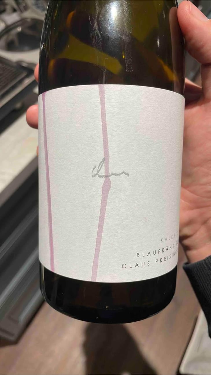 Blaufränkisch Kalkstein - Weingut Claus Preisinger - Claus Preisinger 