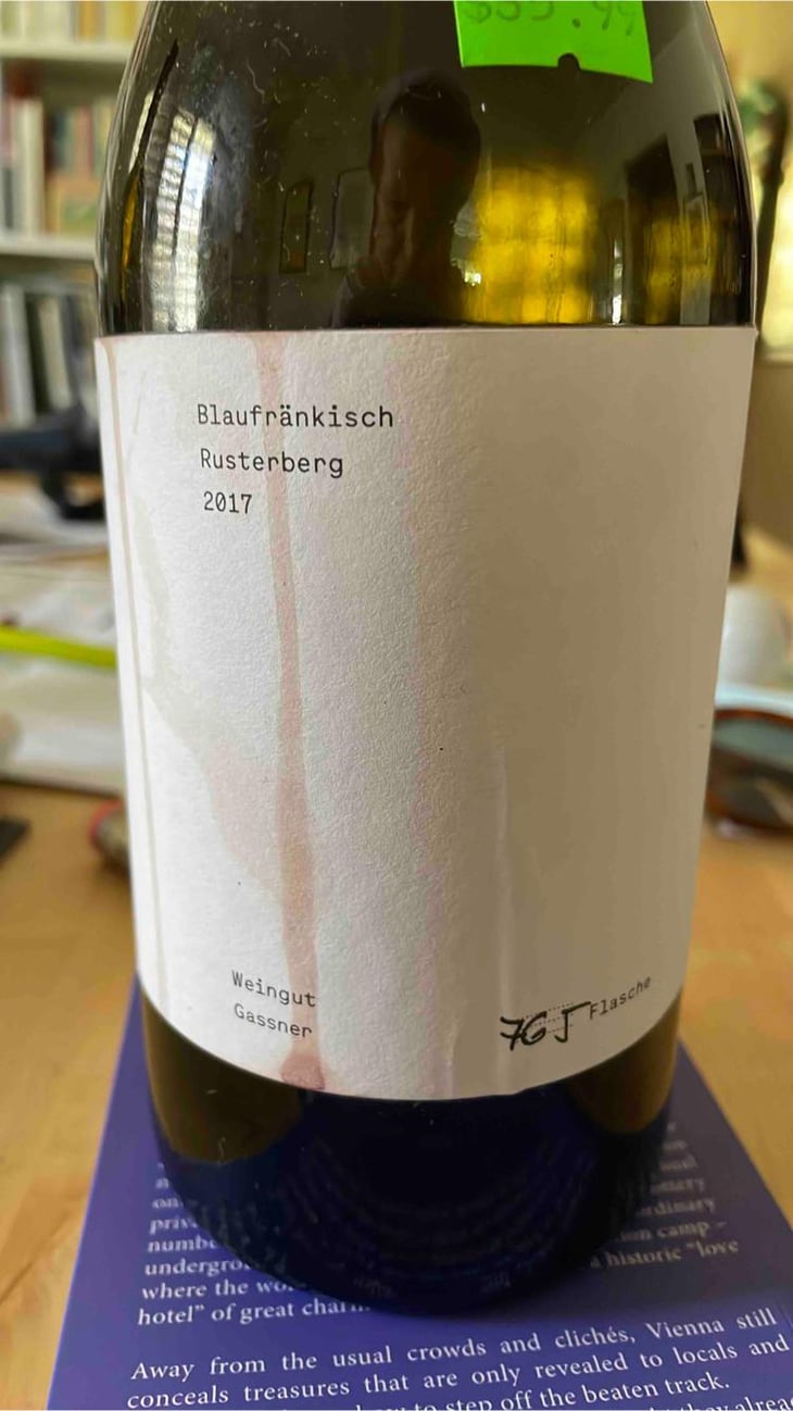 Blaufränkisch Rusterberg “Freilegen” - Burgenland - Marianne and Robert Gassner -2017
