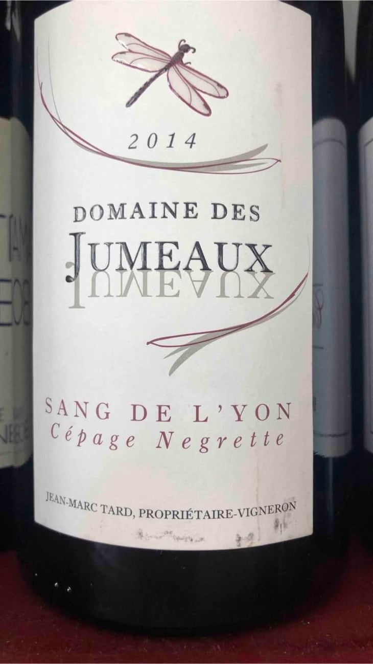 Sang De L'Yon - Domaine des Jumeaux - Maryline & Jean-Marc Tard 