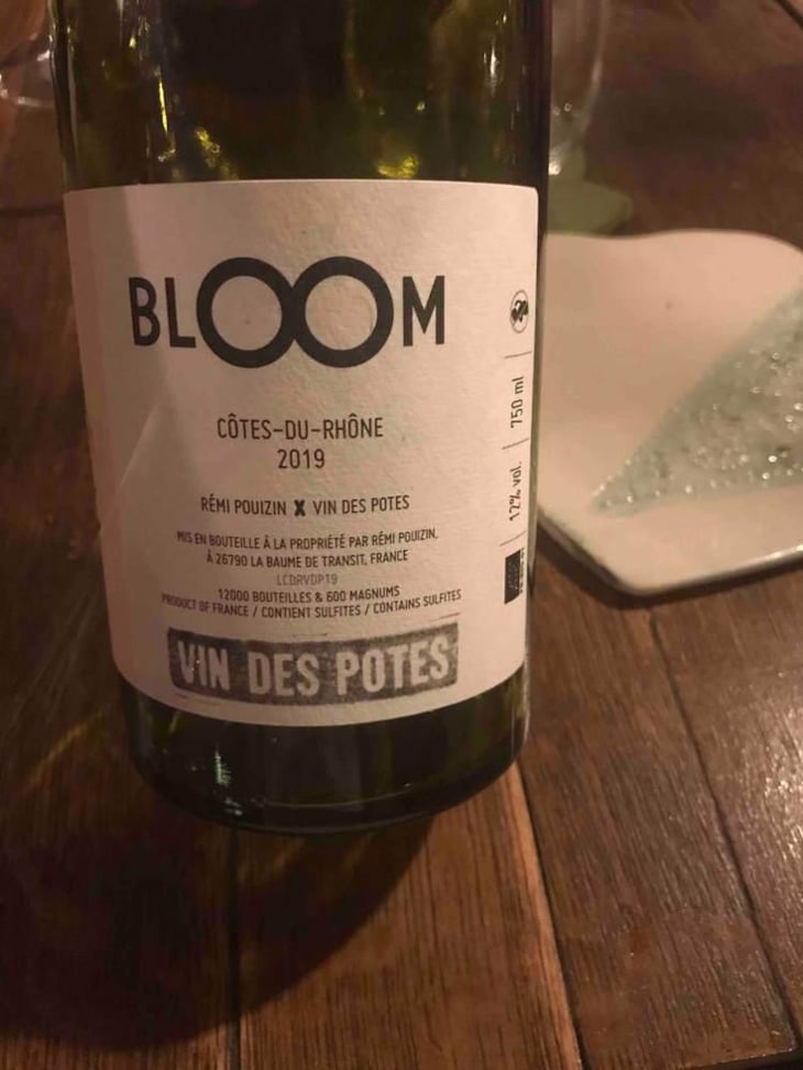 Bloom X Rémi Pouizin - Vin des Potes - Basile Passe 