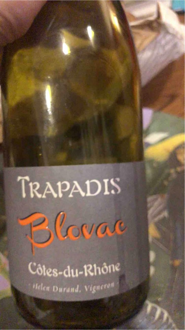 Blovac - Domaine du Trapadis - Helen Durand 