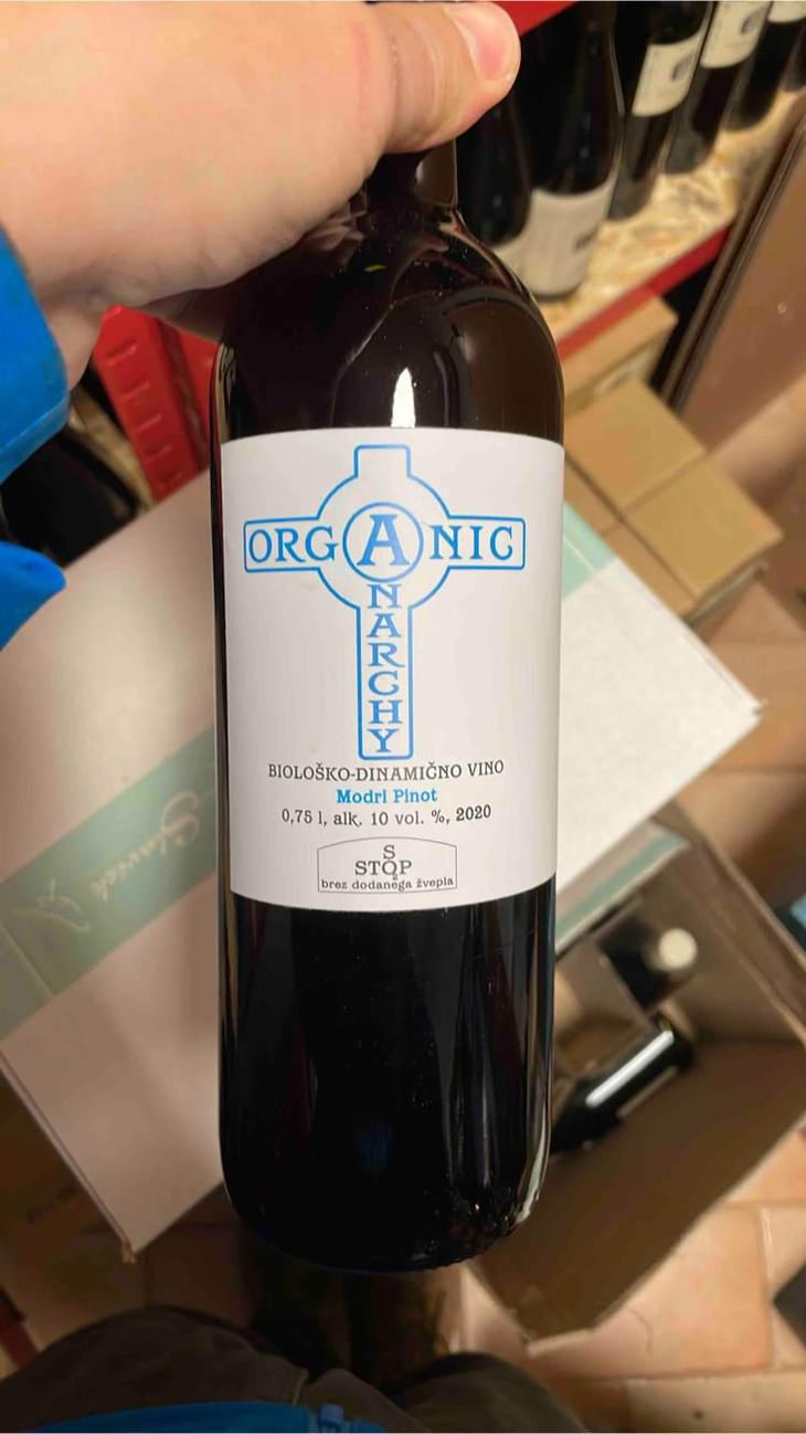 Modri Pinot - Organic Anarchy - Aci Urbajs 