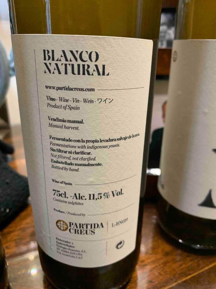 BN Blanco Natural - Partida Creus - Massimo Marchiori & Antonella Gerosa 