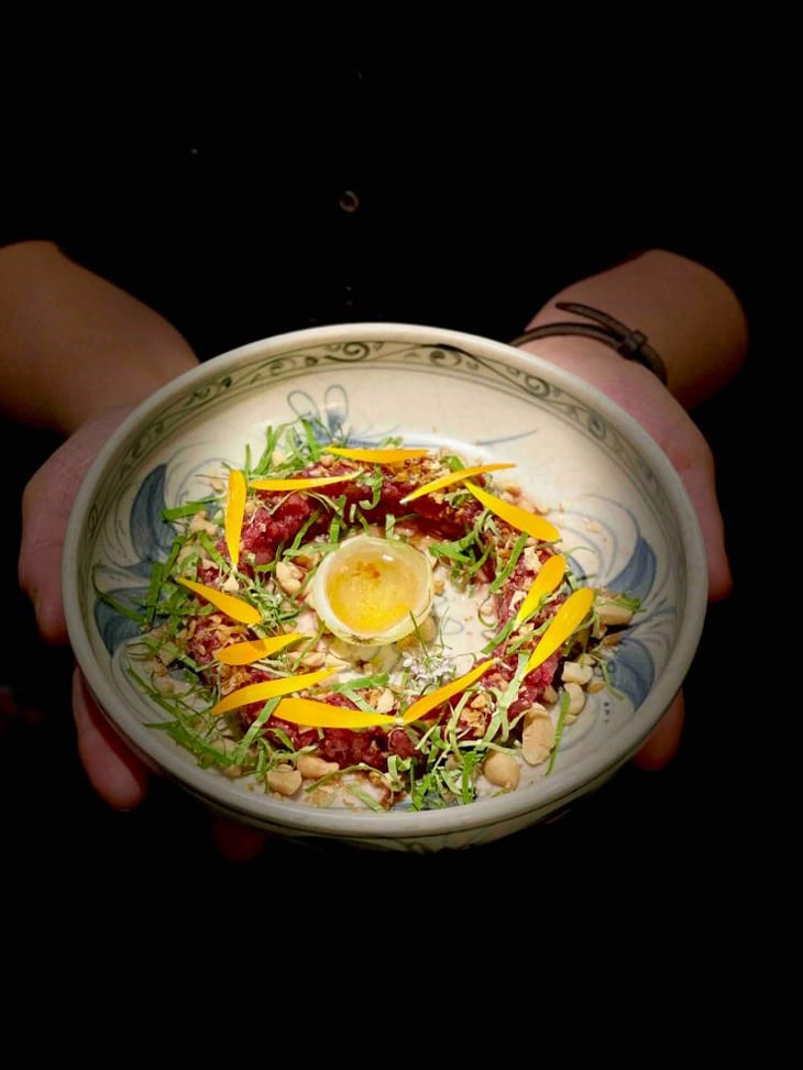 Bò Tái Mắc Khén | Beef Tartare W/ Mắc Khén Pepper - Minh Mat - 663929