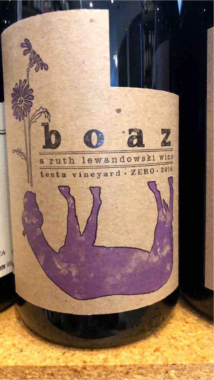 Boaz - Ruth Lewandowski Wines - Evan Lewandowski 