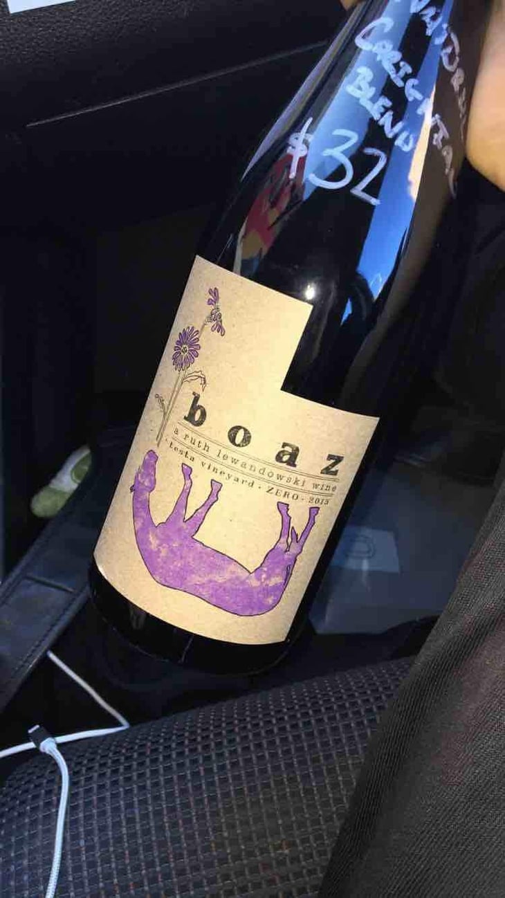 Boaz - Ruth Lewandowski Wines - Evan Lewandowski 