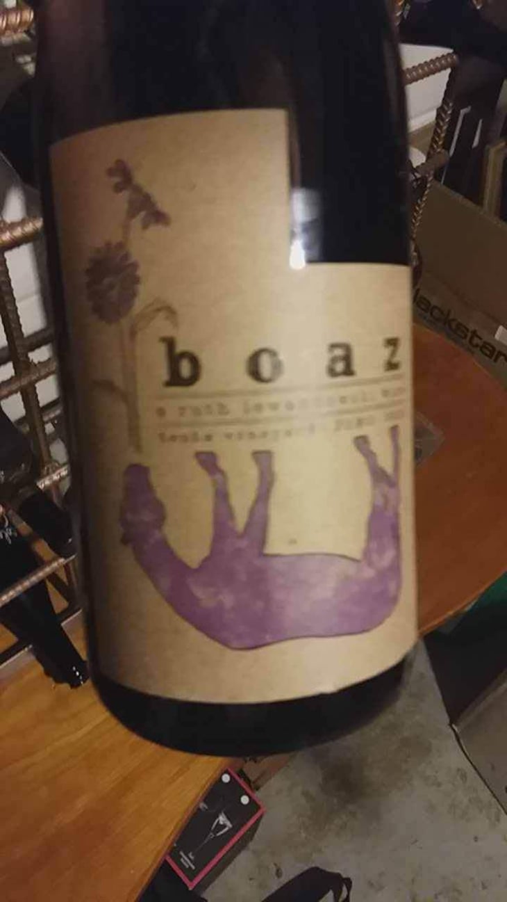 Boaz - Ruth Lewandowski Wines - Evan Lewandowski 