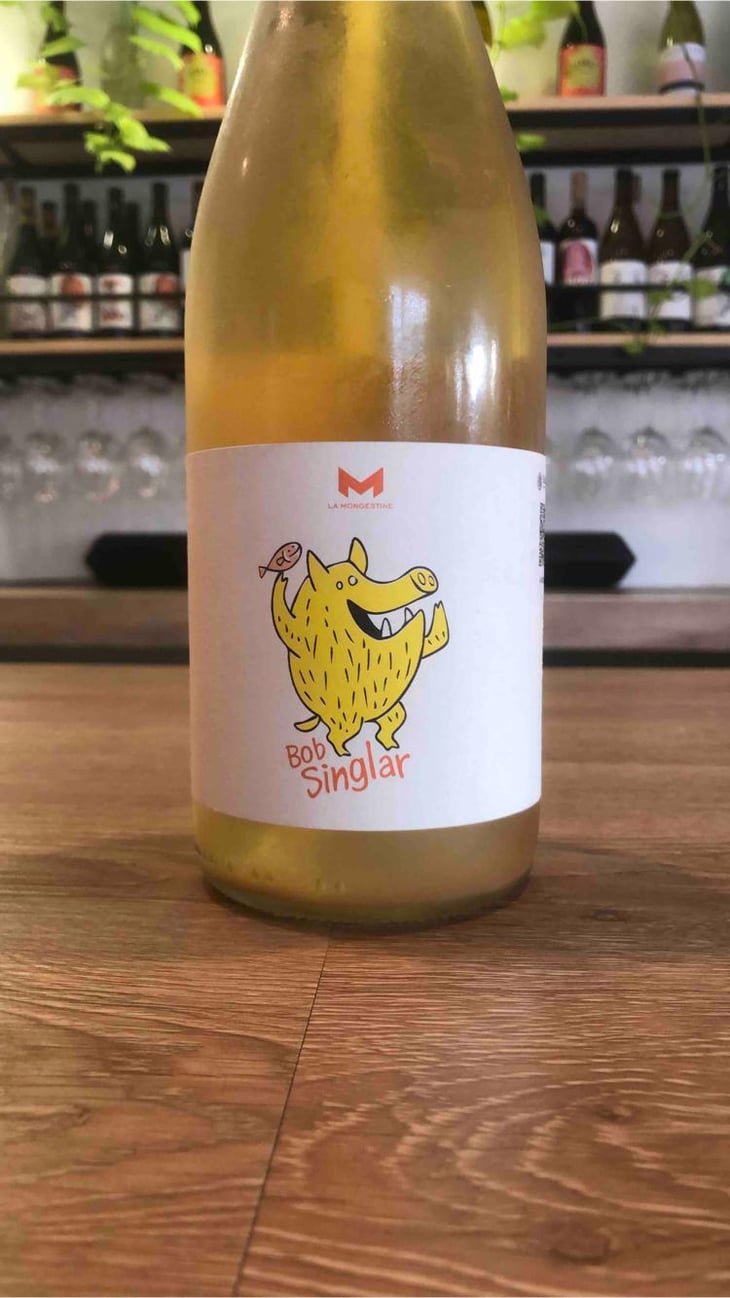 Bob Singlar Blanc - Domaine de la Mongestine - Maxime Gamard , Céline & Harry Gozlan 