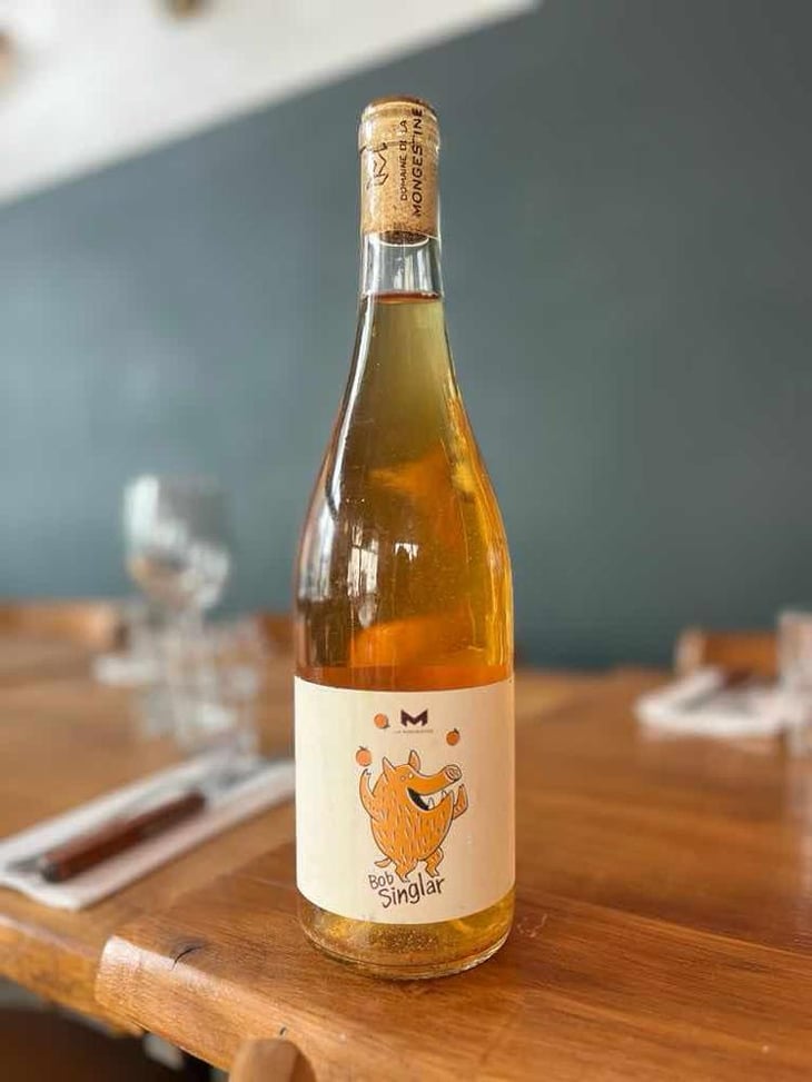 Bob Singlar Blanc - Domaine de la Mongestine - Maxime Gamard , Céline & Harry Gozlan 