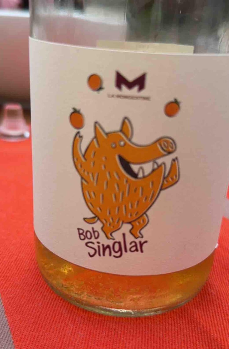 Bob Singlar Orange - Domaine de la Mongestine - Maxime Gamard , Céline & Harry Gozlan -2022
