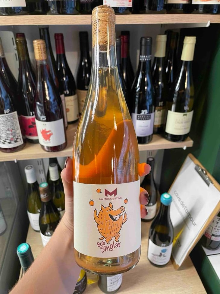 Bob Singlar Orange - Domaine de la Mongestine - Maxime Gamard , Céline & Harry Gozlan -2022