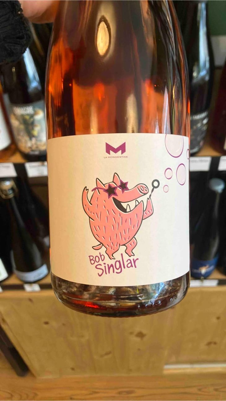 Bob Singlar Pétillant Rosé - Domaine de la Mongestine - Maxime Gamard , Céline & Harry Gozlan 