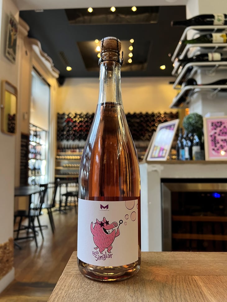 Bob Singlar Pétillant Rosé - Domaine de la Mongestine - Maxime Gamard , Céline & Harry Gozlan 